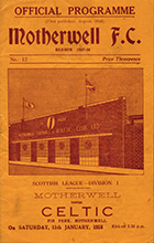 Match programme