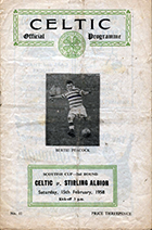 Match programme