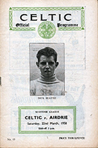 Match programme