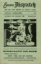 Match programme