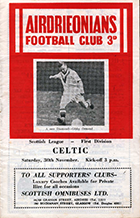 Match programme