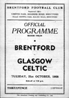 Match programme