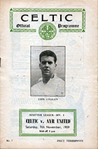 Match programme