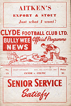 Match programme