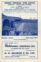 Match programme