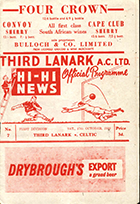 Match programme