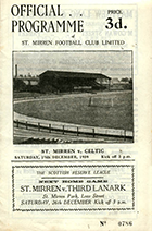 Match programme