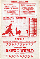 Match programme