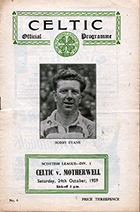 Match programme