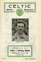 Match programme