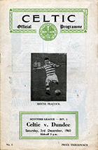 Match programme