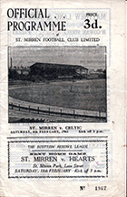 Match programme