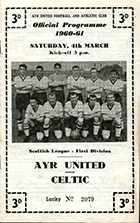 Match programme