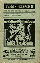 Match programme