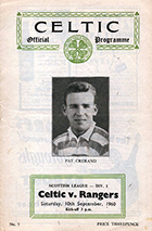 Match programme