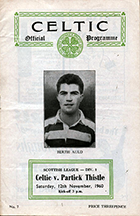 Match programme