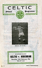 Match programme