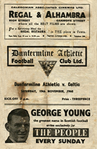 Match programme