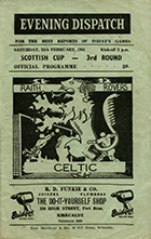 Match programme