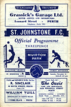 Match programme