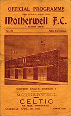 Match programme