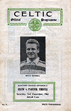 Match programme