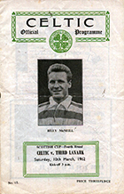 Match programme