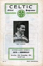 Match programme