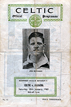 Match programme