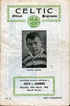 Match programme