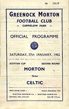 Match programme