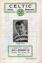 Match programme