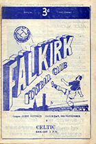 Match programme