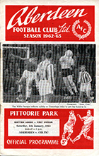 Match programme