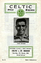 Match programme