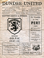 Match programme