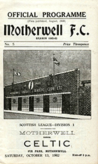 Match programme