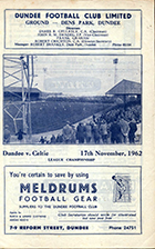 Match programme