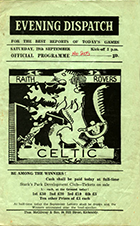 Match programme