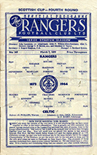 Match programme