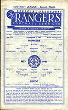 Match programme