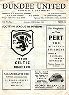 Match programme