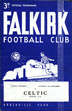 Match programme