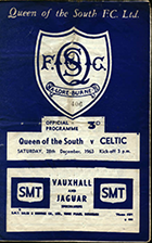 Match programme