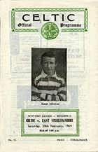 Match programme