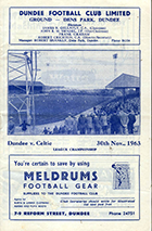 Match programme