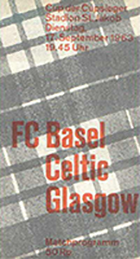 Match programme