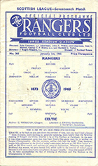 Match programme