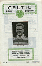 Match programme