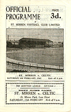 Match programme